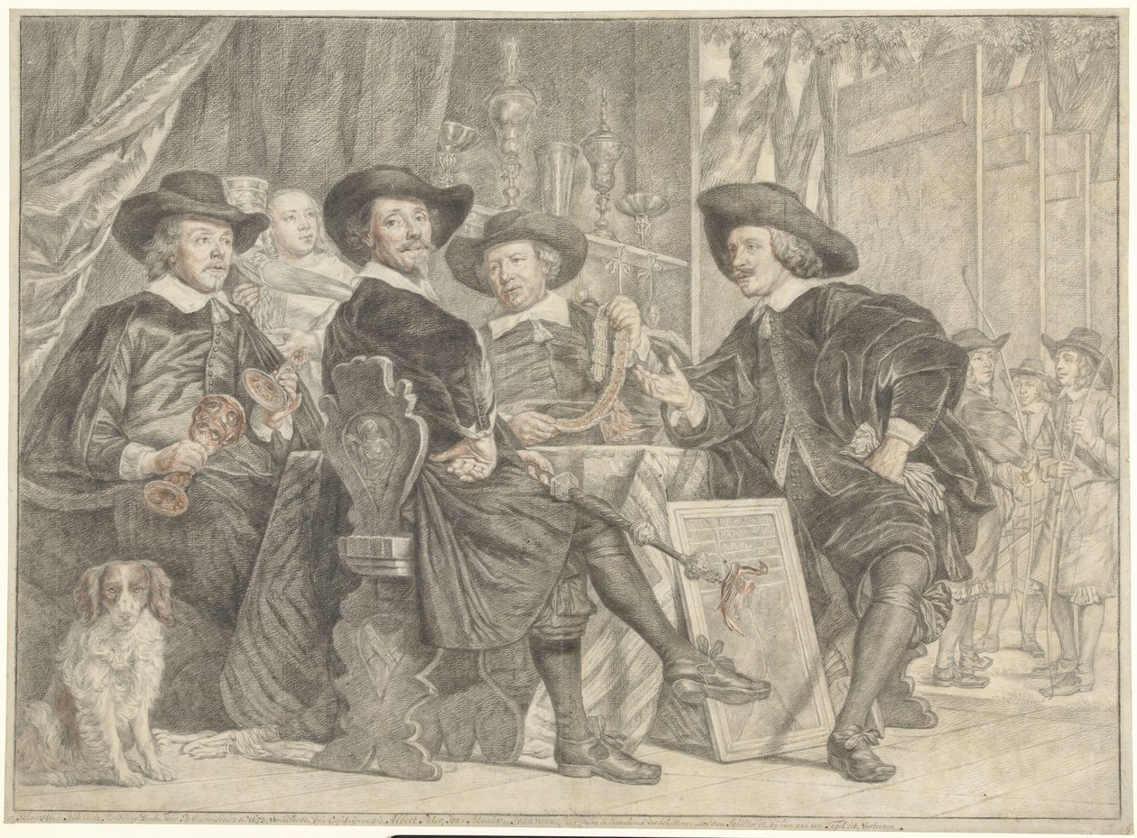Overvågerne af Bueskydningsmålene af Julius Henricus Quinkhard