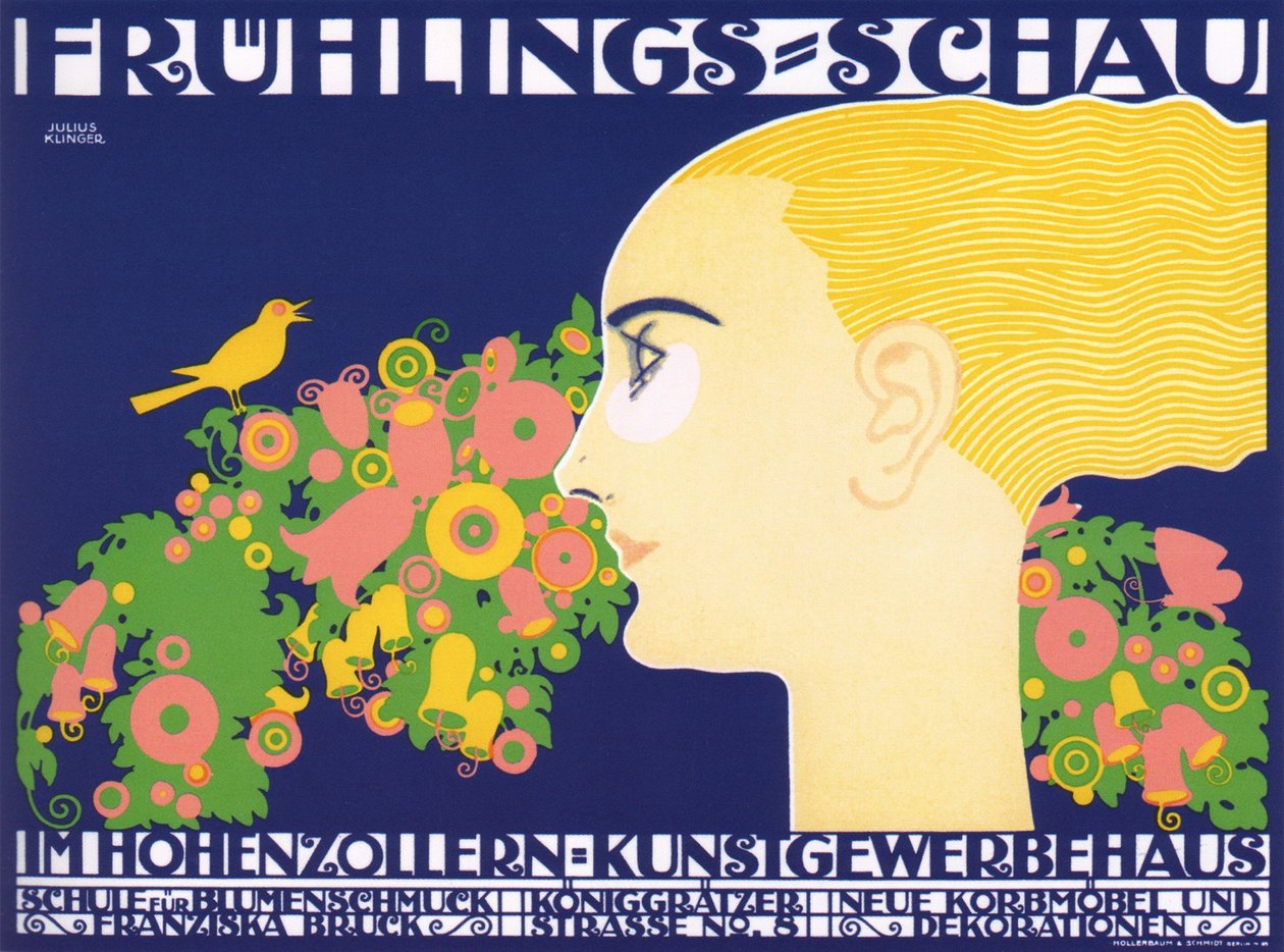 Forårsudstilling, 1914 af Julius Klinger