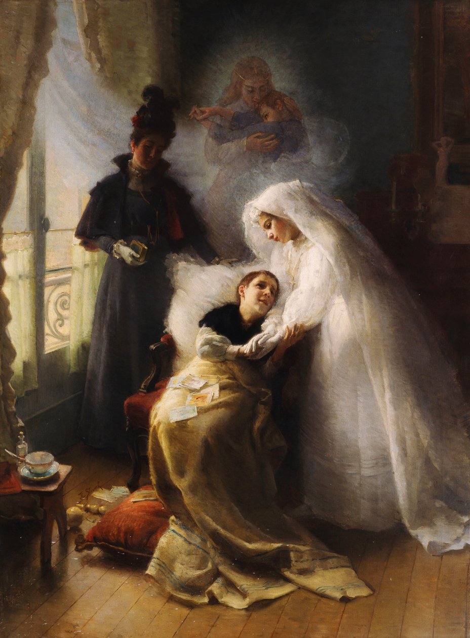 Besøget, af Julius Leblanc Stewart