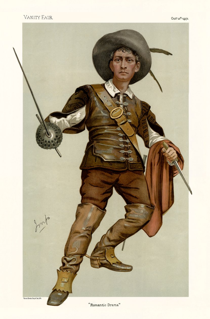 Lewis Waller af Julius Mandes Price