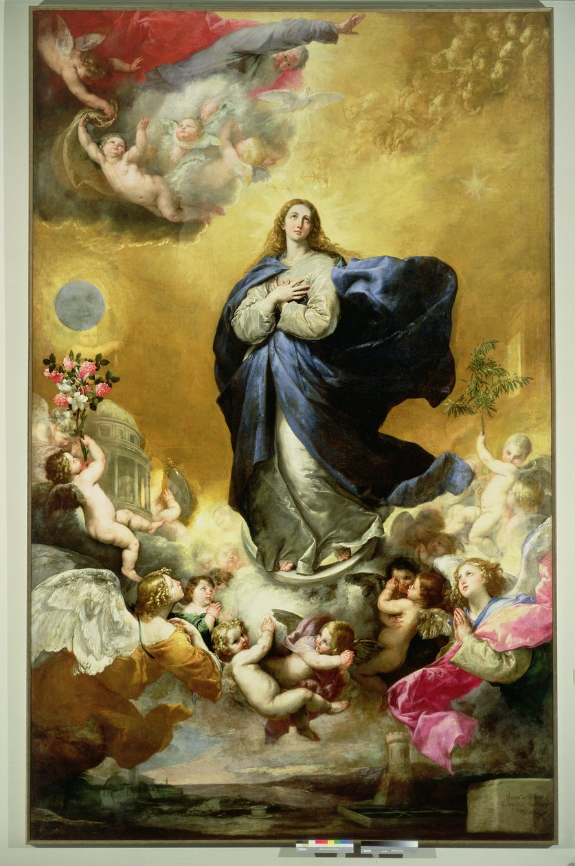 Den ubesmittede undfangelse, 1635 af Jusepe de Ribera