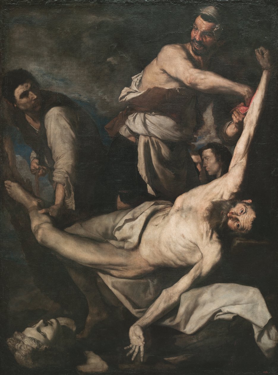 Martyrium af Saint Bartholomew af Jusepe de Ribera