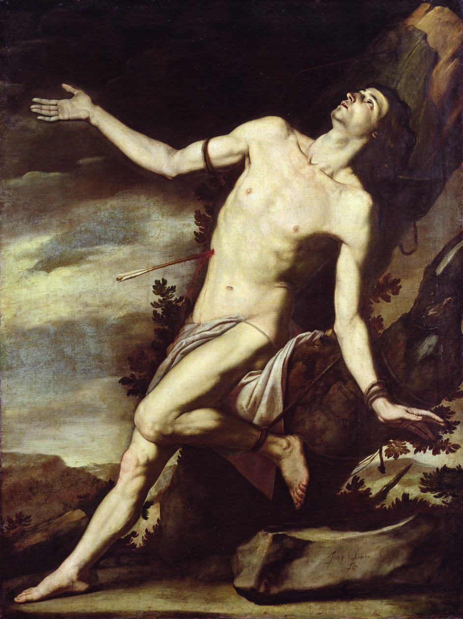 Sankt Sebastian af Jusepe de Ribera