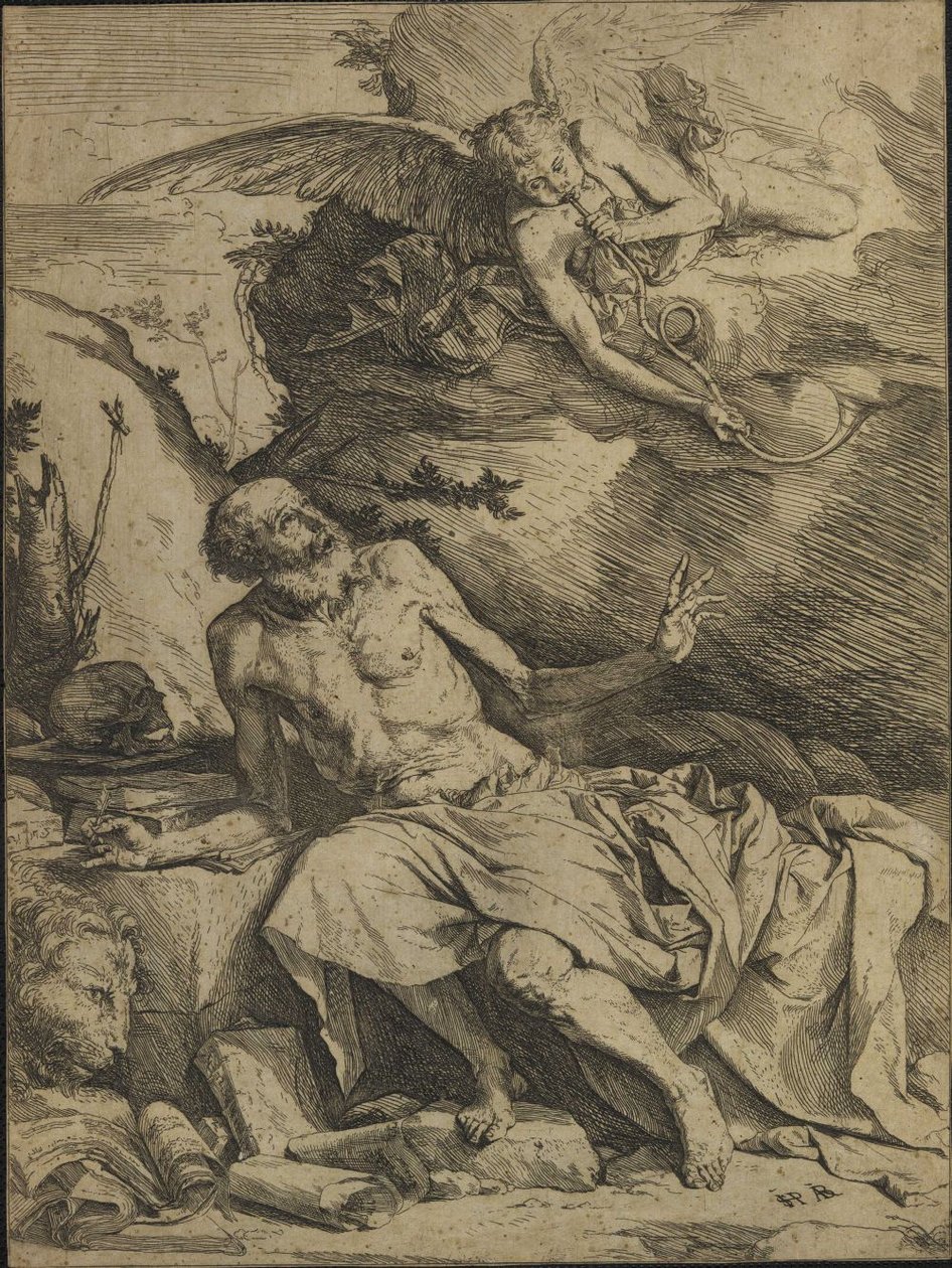 Sankt Jerome af Jusepe de Ribera