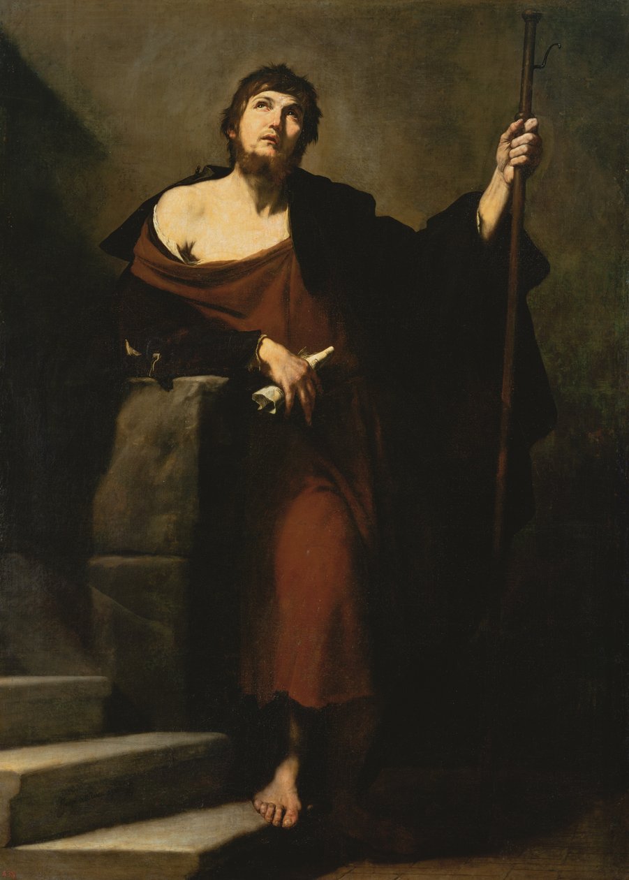 Sankt Jakob den Store af Jusepe de Ribera