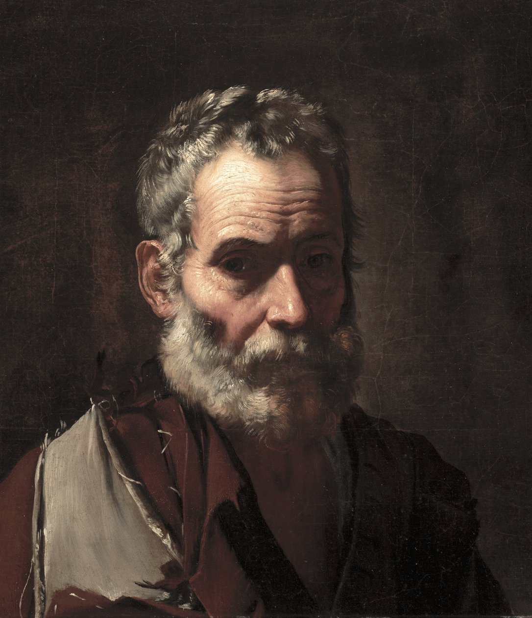 En gammel mand, ca. 1635 af Jusepe de Ribera