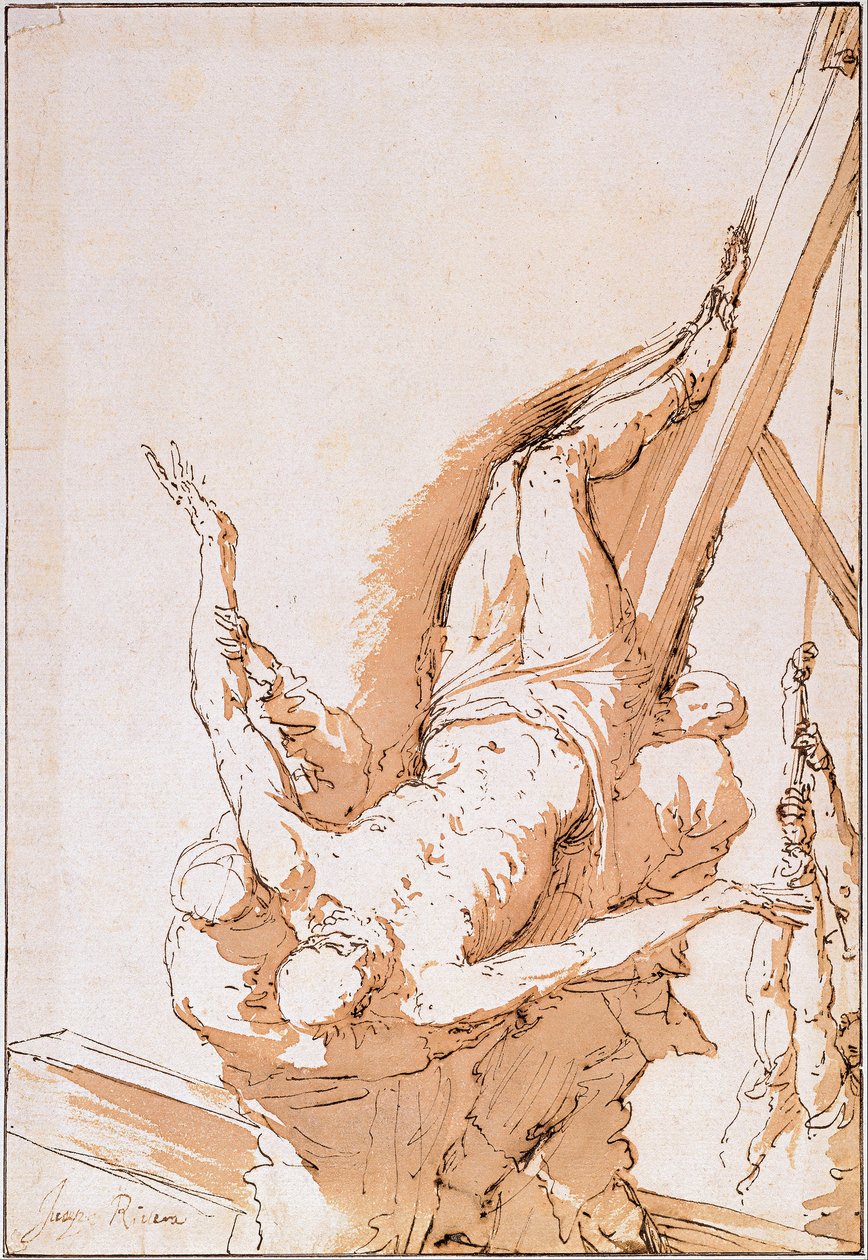 Korsfæstelse af Sankt Peter af Jusepe de Ribera