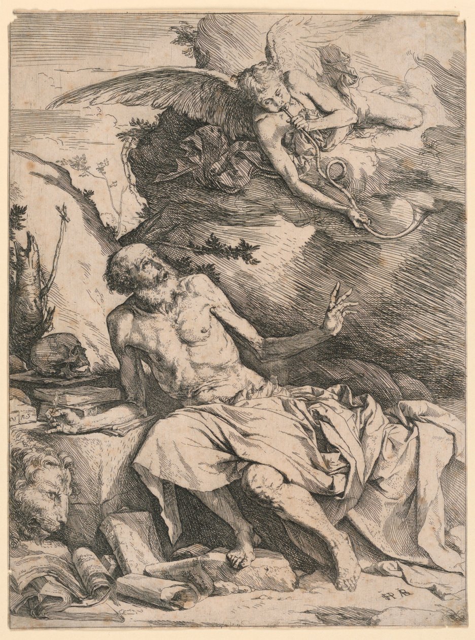 Sankt Jerome af Jusepe de Ribera