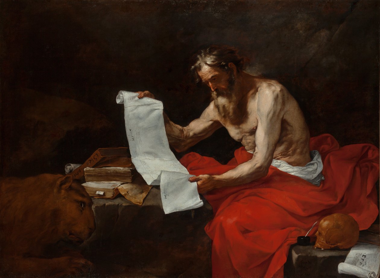 Sankt Hieronymus, 1646 af Jusepe de Ribera
