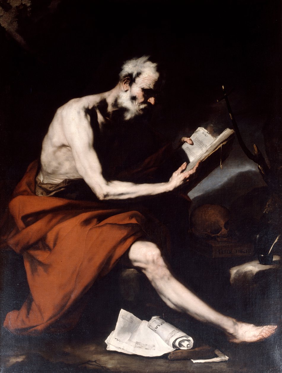 Sankt Hieronymus, 1600-tallet af Jusepe de Ribera