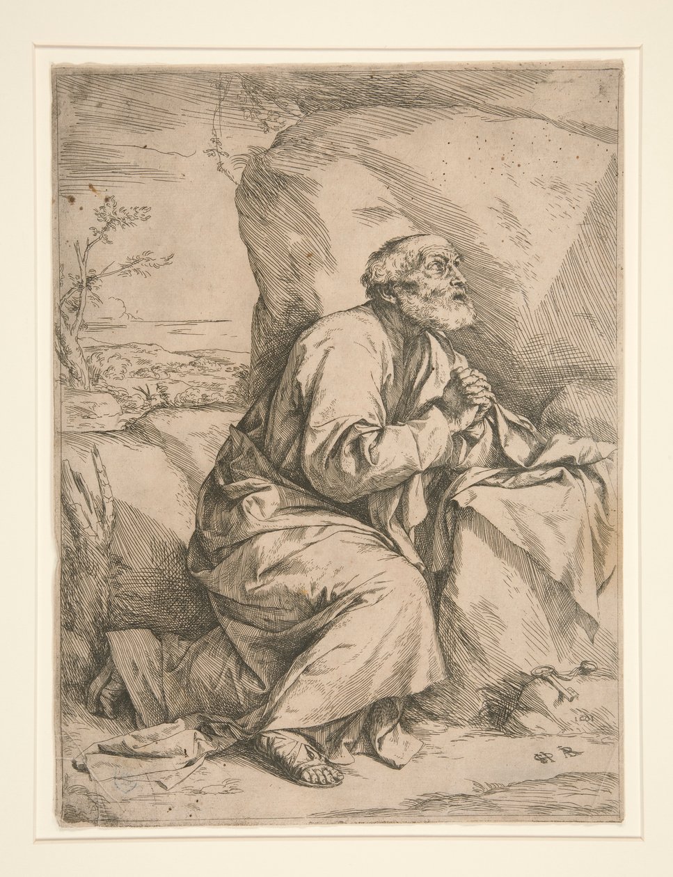 Sankt Peter i anger af Jusepe de Ribera