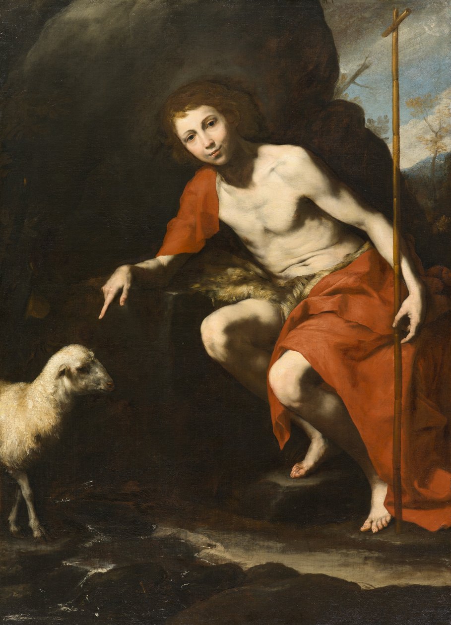 Johannes Døberen, ca. 1624 af Jusepe de Ribera