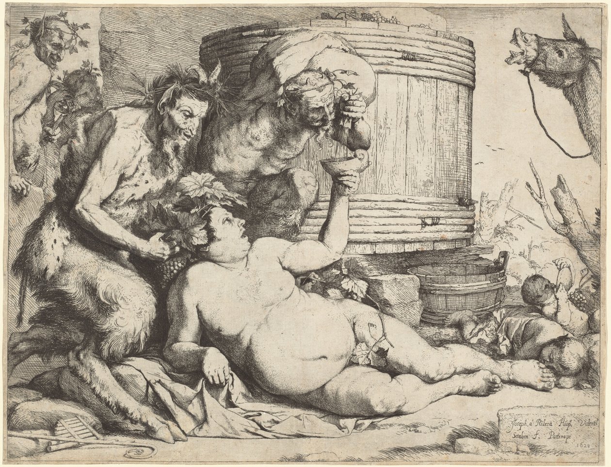 Den berusede stilhed af Jusepe de Ribera