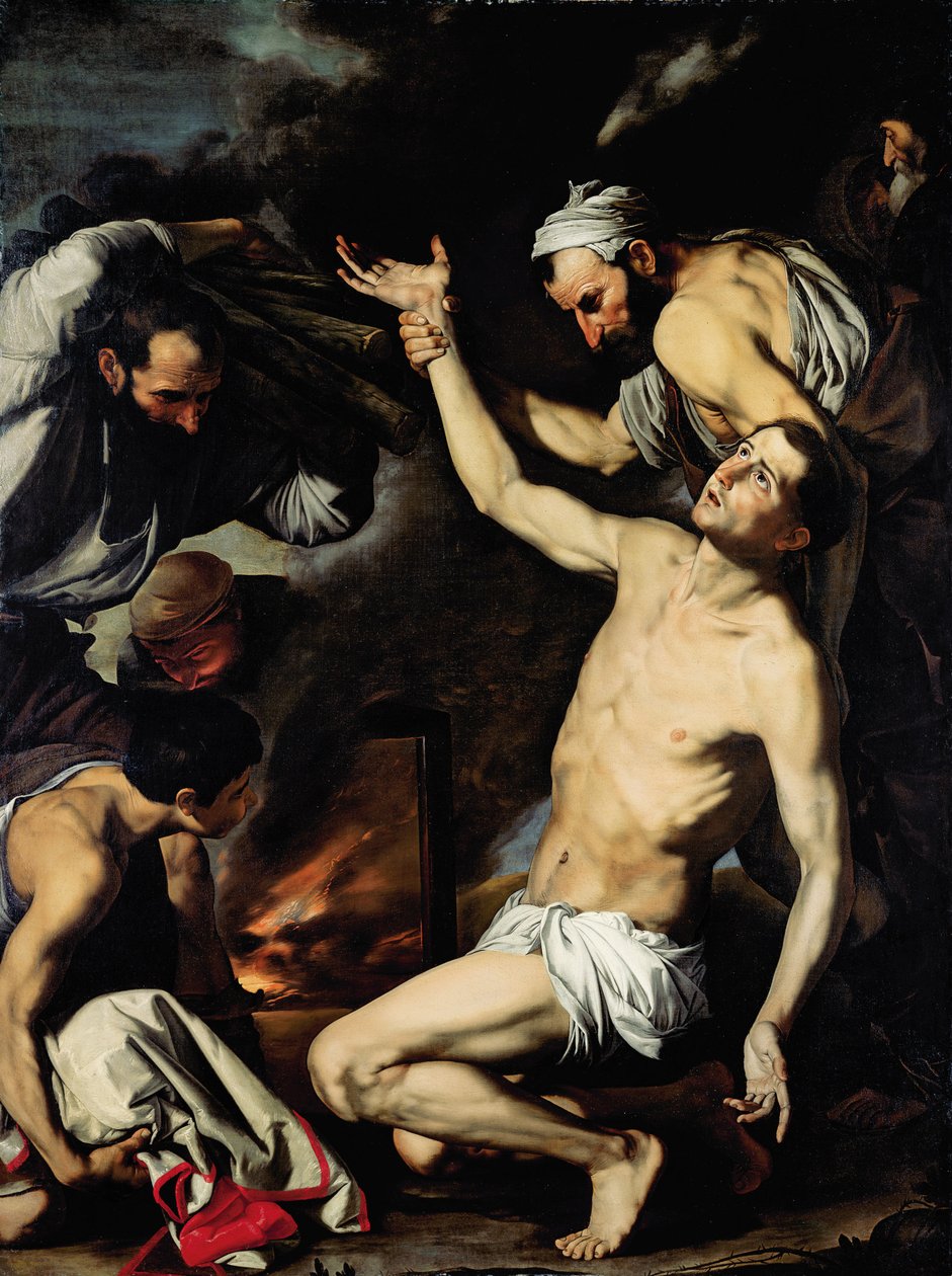 Saint Lawrences martyrium af Jusepe de Ribera