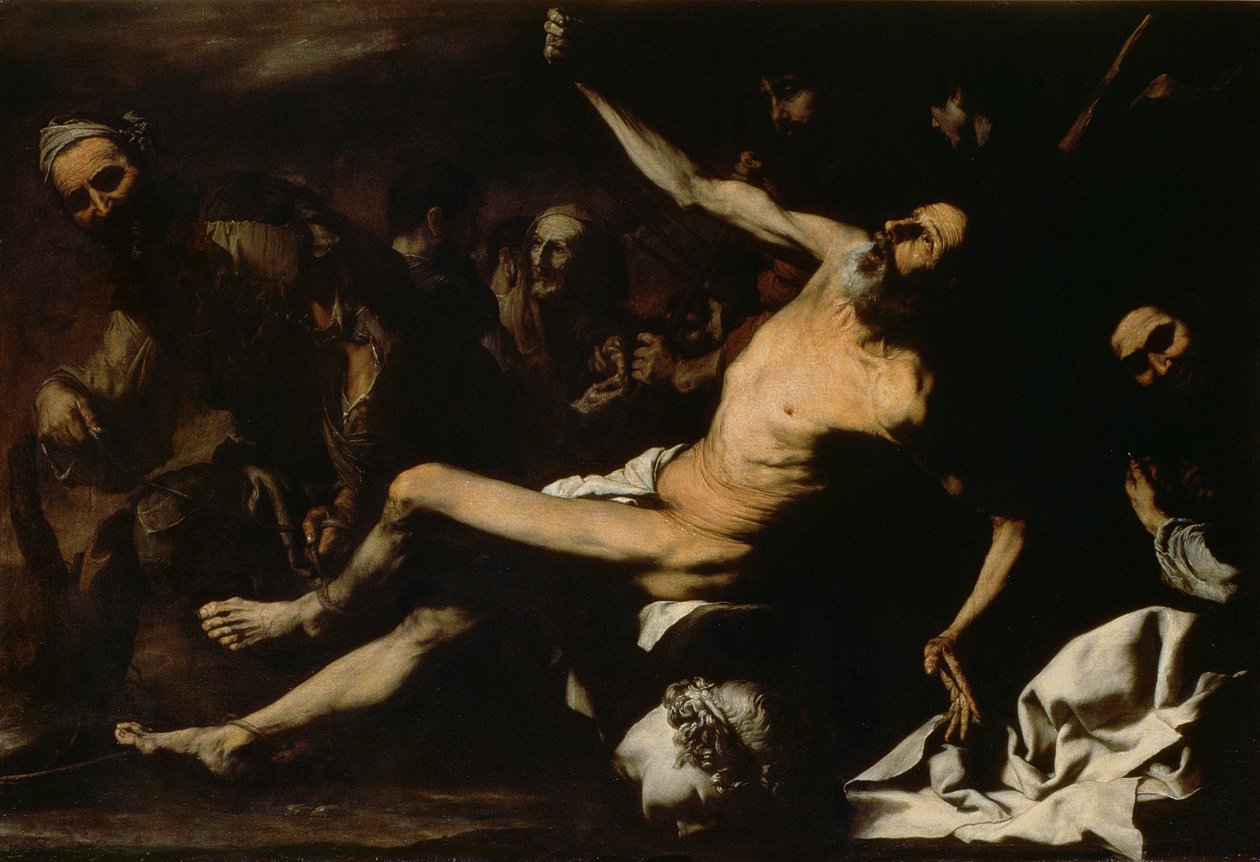 Martyrdømmet af Sankt Bartholomæus af Jusepe de Ribera