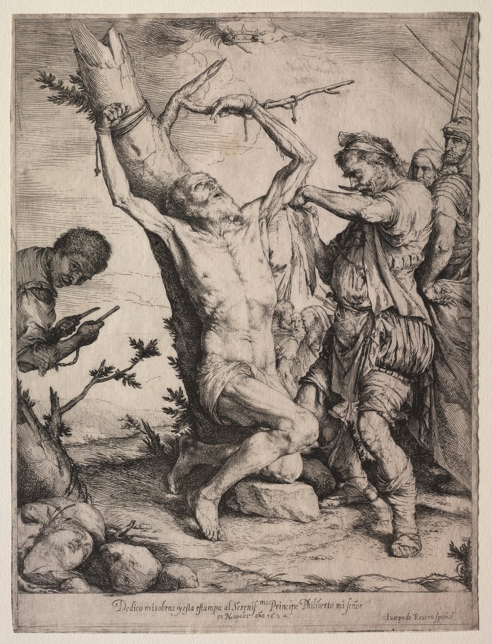 The Martyrium of St. Bartholomew, 1624. af Jusepe de Ribera