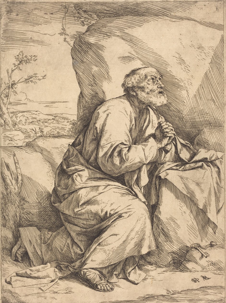Sankt Peters anger af Jusepe de Ribera