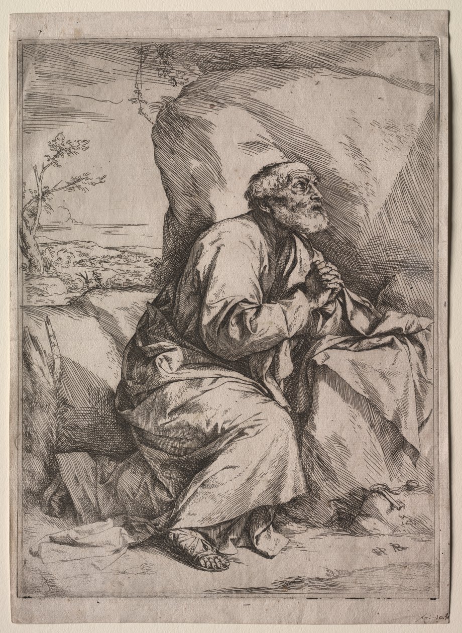 Den angrende Sankt Peter af Jusepe de Ribera