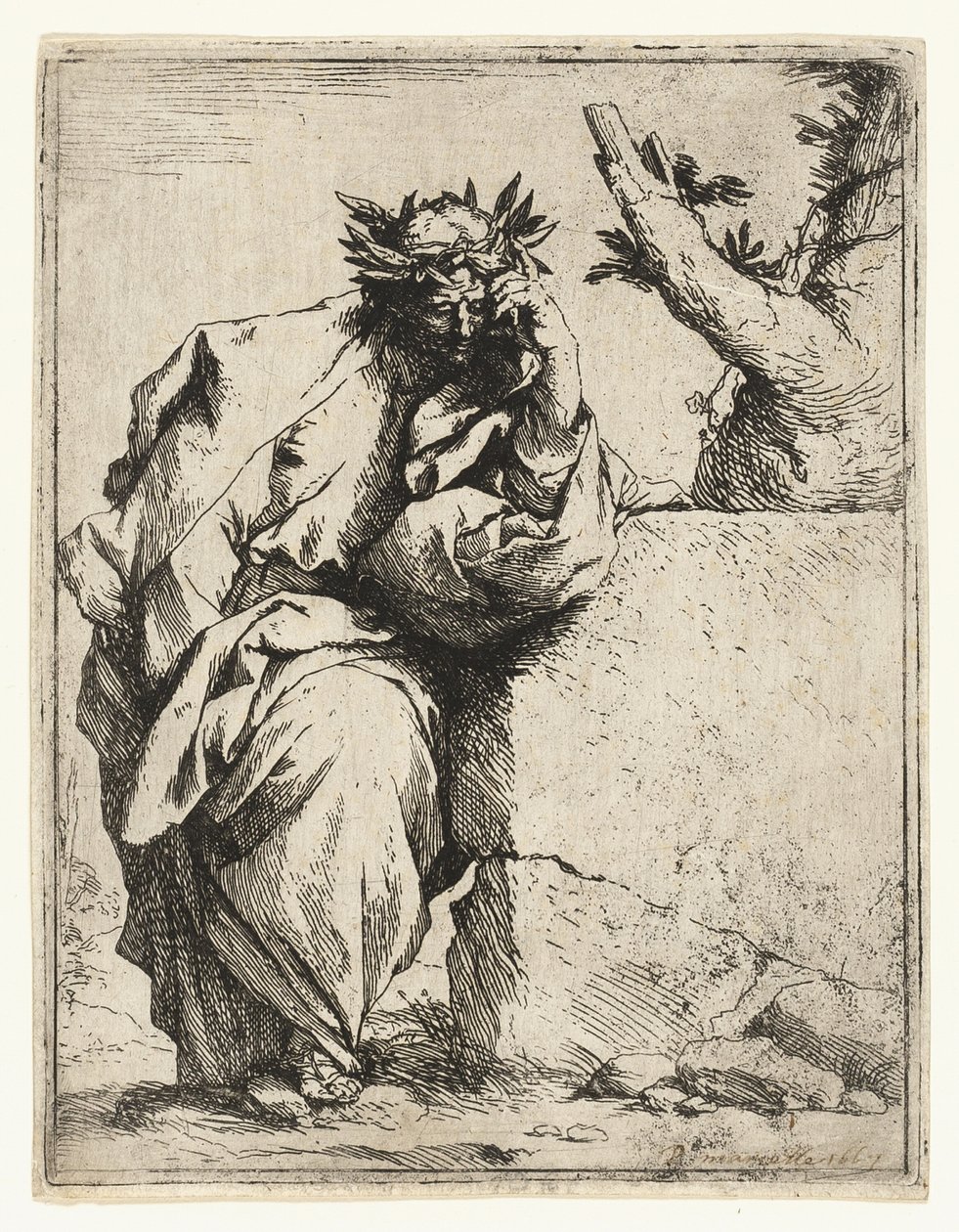 Digteren af Jusepe de Ribera