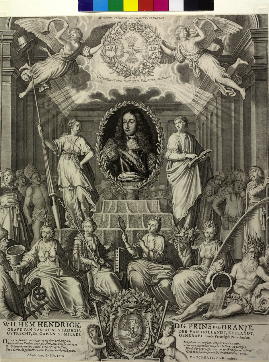 Prins af Oranien William III af Justus Danckertsz