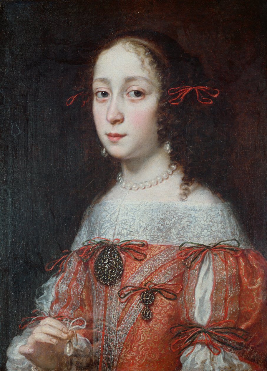 Portræt af en dame, ca. 1660 af Justus Sustermans