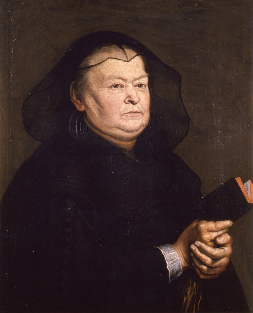 Portræt af en enke, 1630-1640 af Justus Sustermans