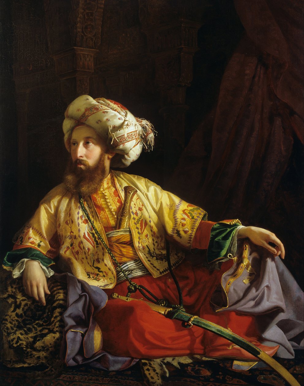 Emir i Libanon af József Borsos