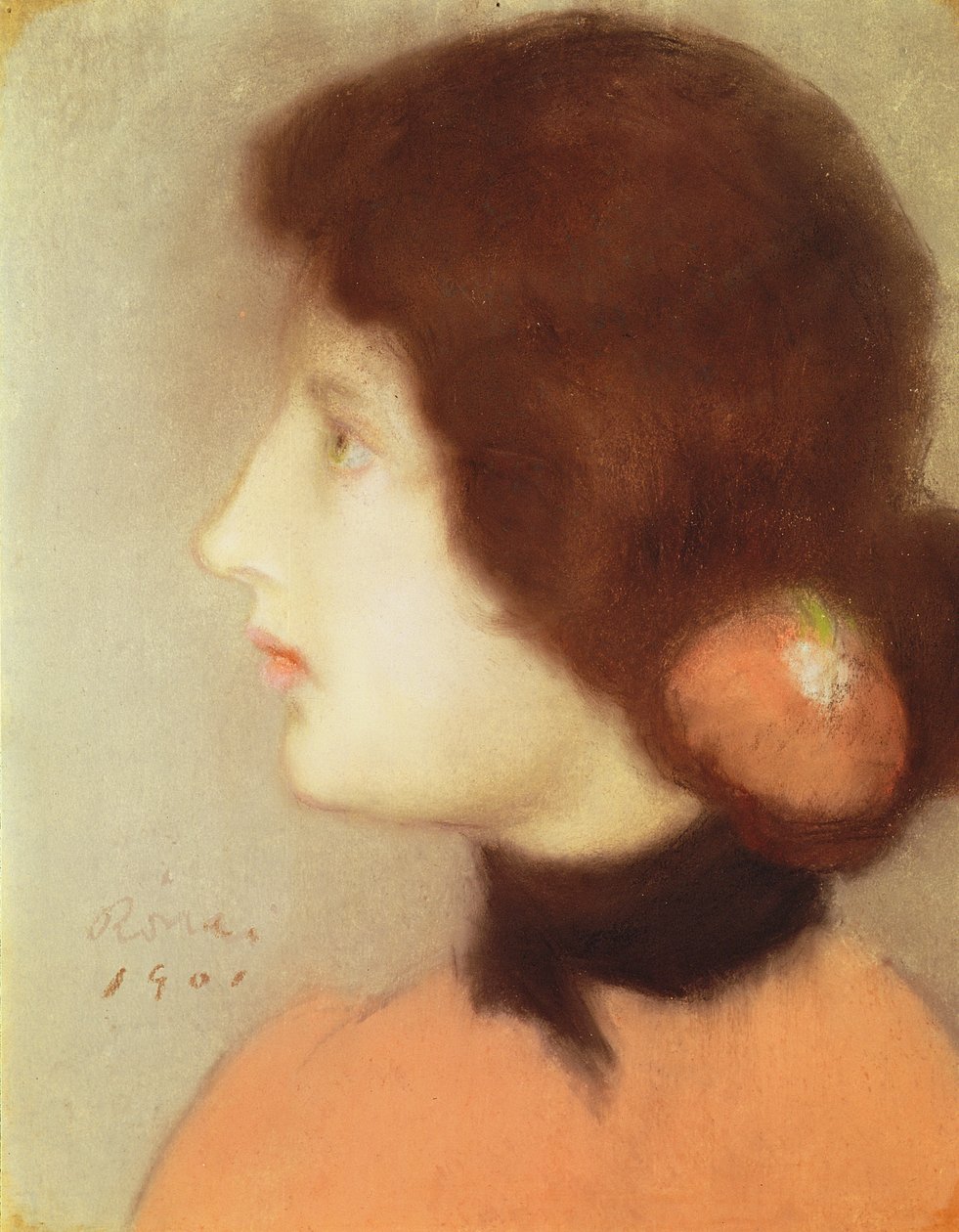 Cleo de Merode, 1901 af József Rippl Rónai