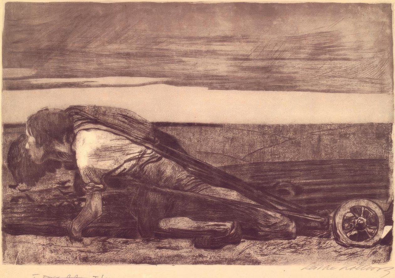Plovmændene af Käthe Kollwitz