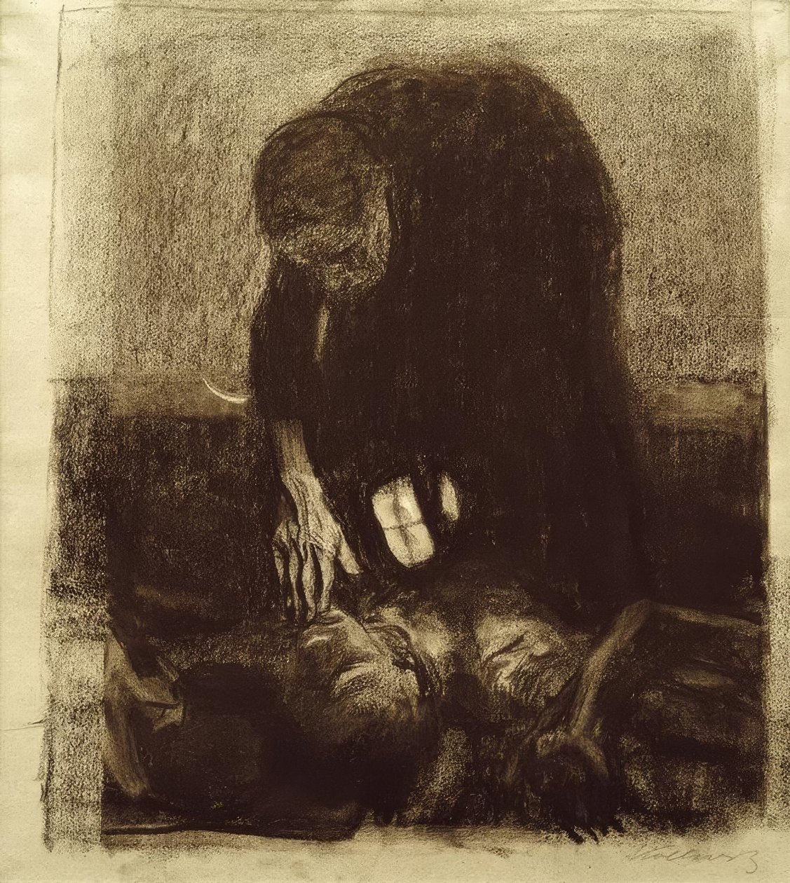 K. Kollwitz, slagmark af Käthe Kollwitz