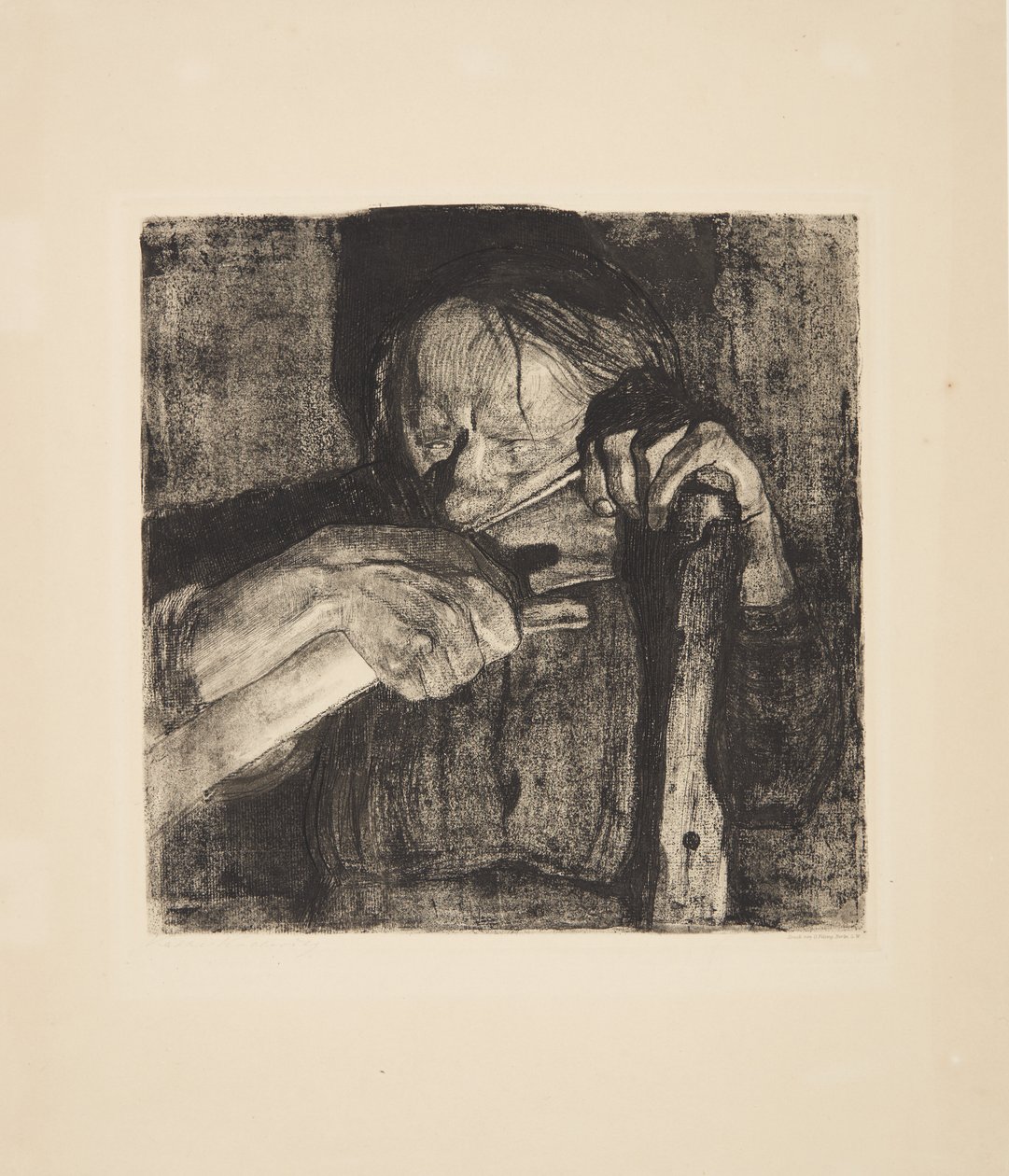 Ved peening af Käthe Kollwitz