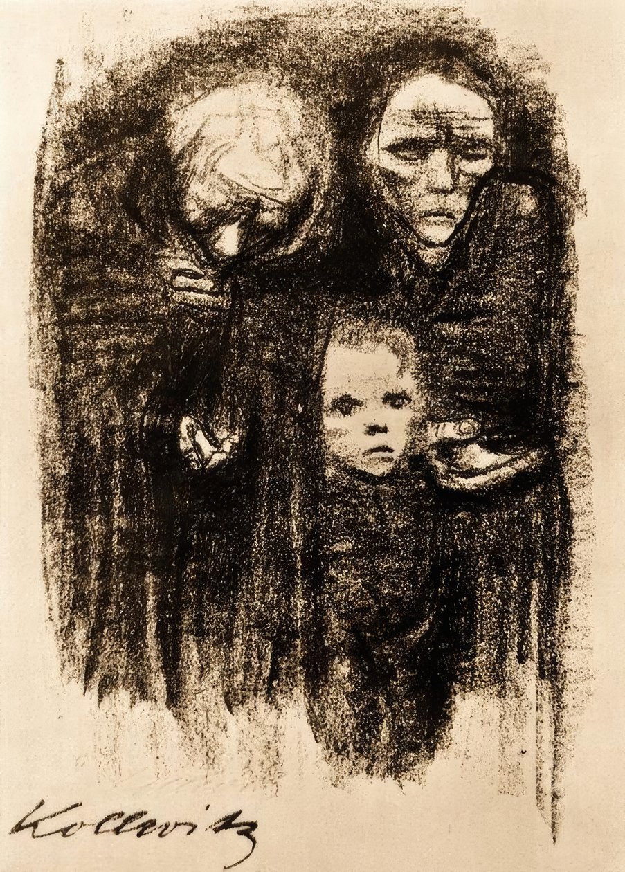 Tiggeri af Käthe Kollwitz