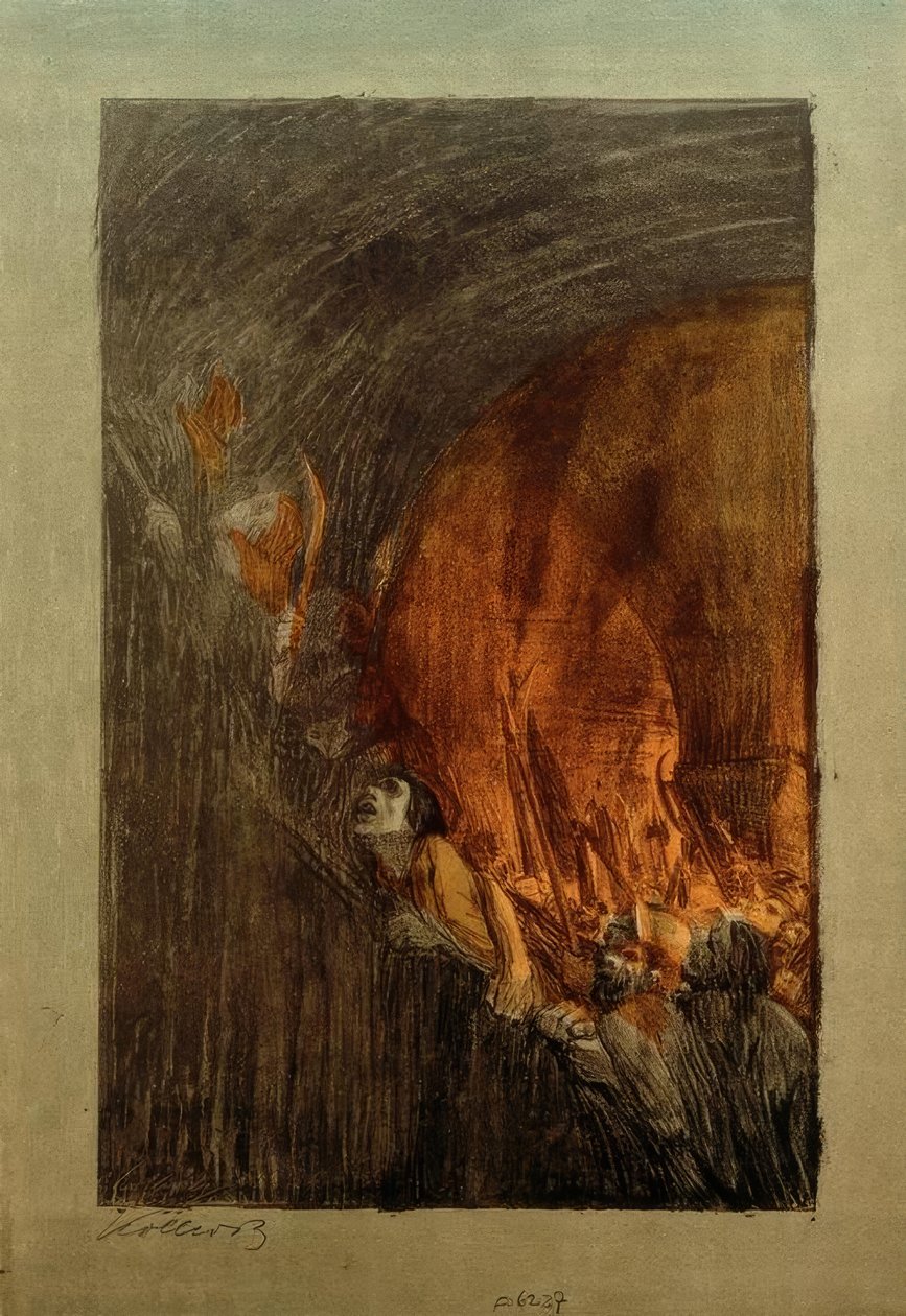 Käthe Kollwitz, våbenhvælving af Käthe Kollwitz
