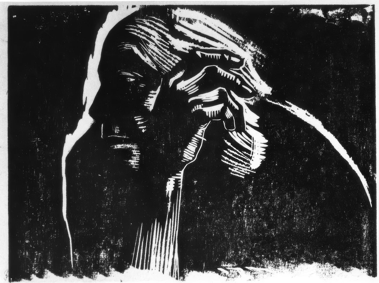 Selvportræt af Käthe Kollwitz