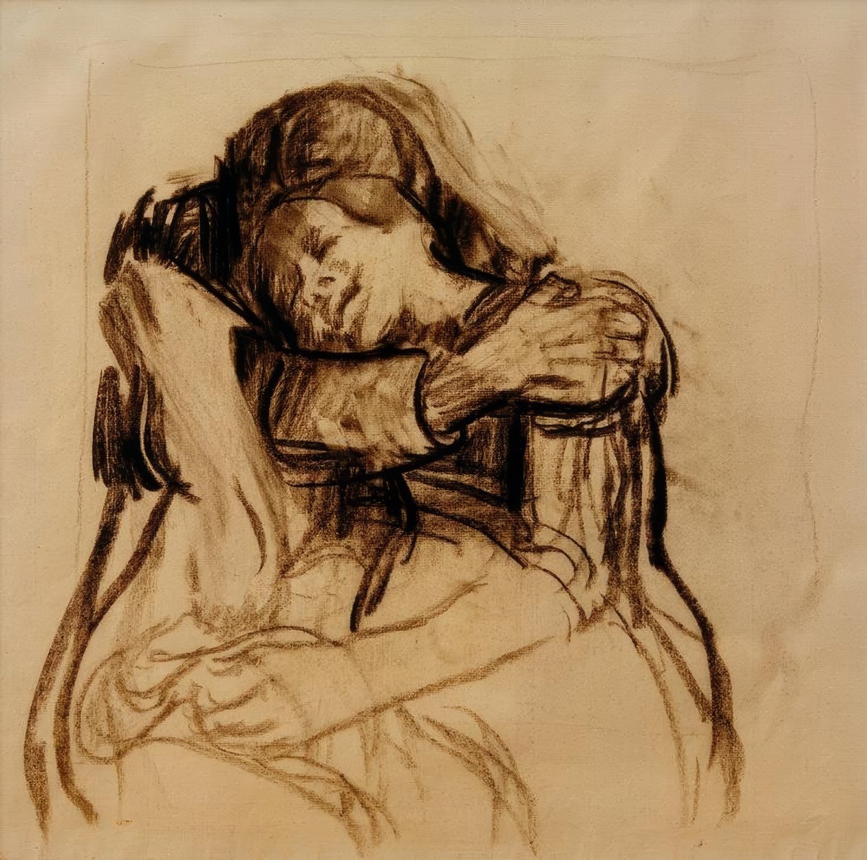 Sammenflettet af Käthe Kollwitz