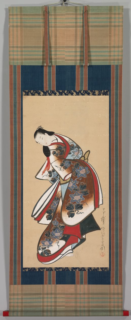 Courtesane, begyndelsen af 1700-tallet. af Kaigetsudō Doshin