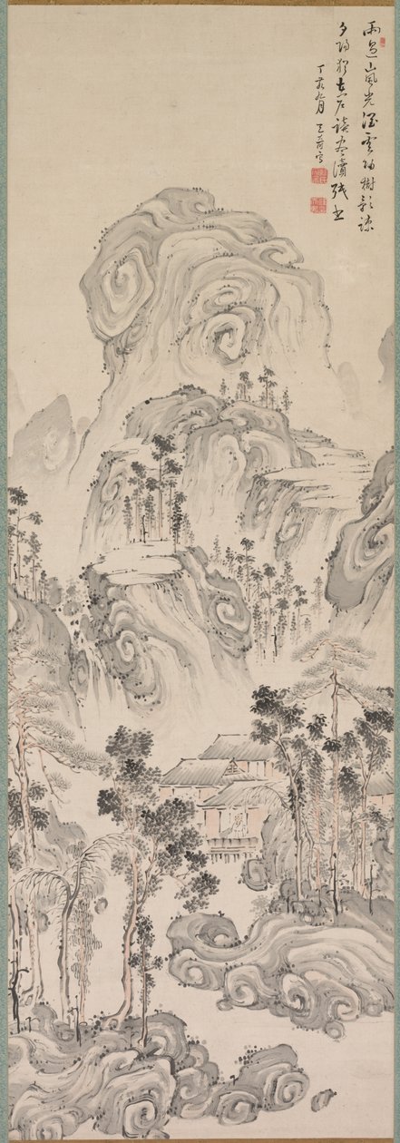 Landskab, 1767. af Kan Tenju