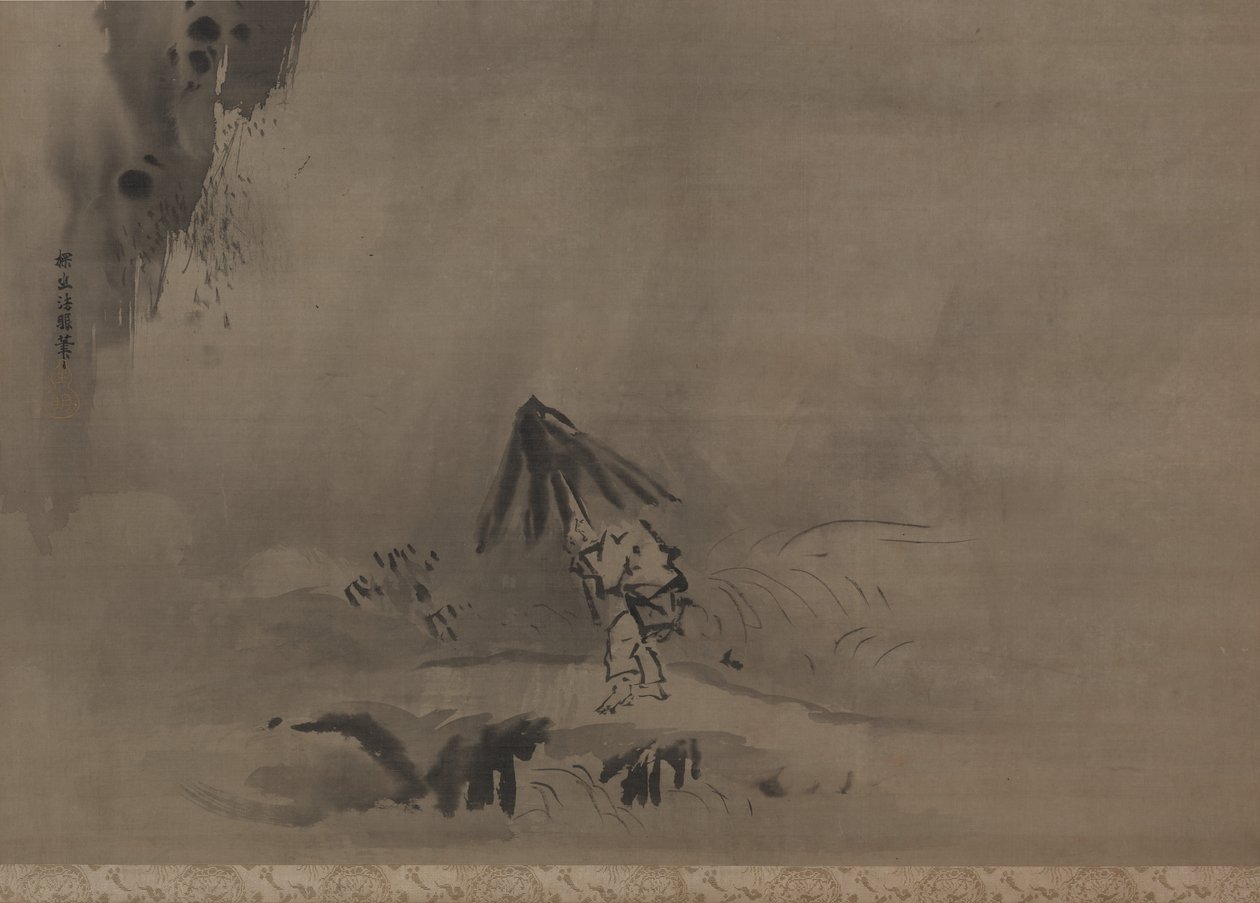Aftenbruser, 1600-tallet. af Kanō Tan’yū