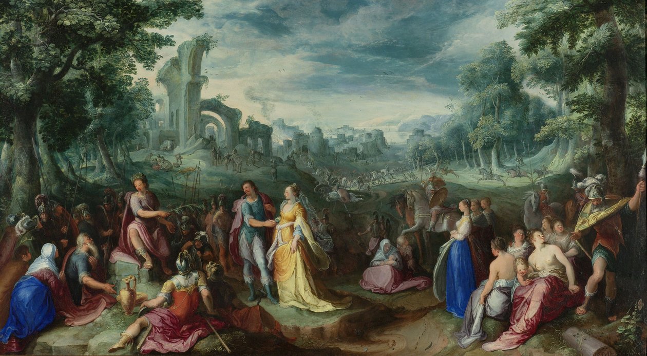 Scipios kontinens, 1600 af Karel Van Mander