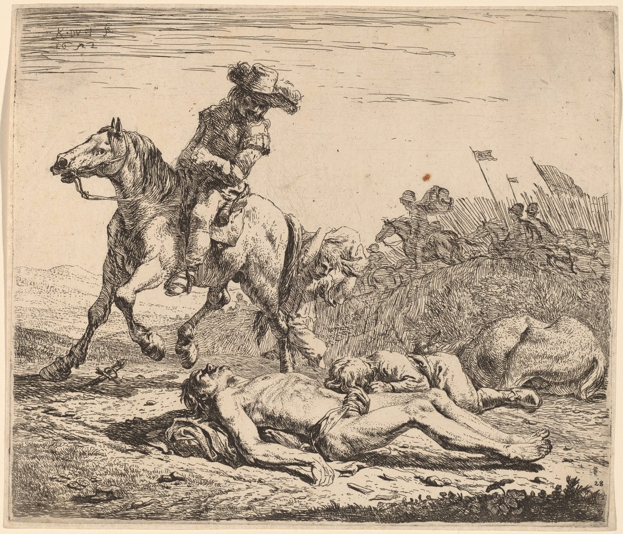 Slagmark af Karel Dujardin