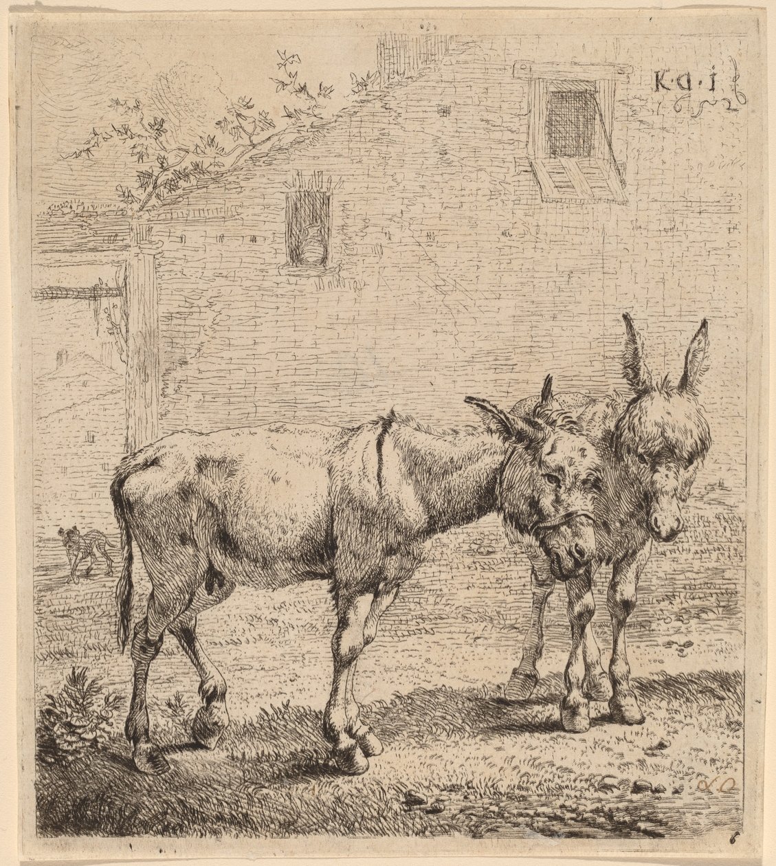 To æsler af Karel Dujardin