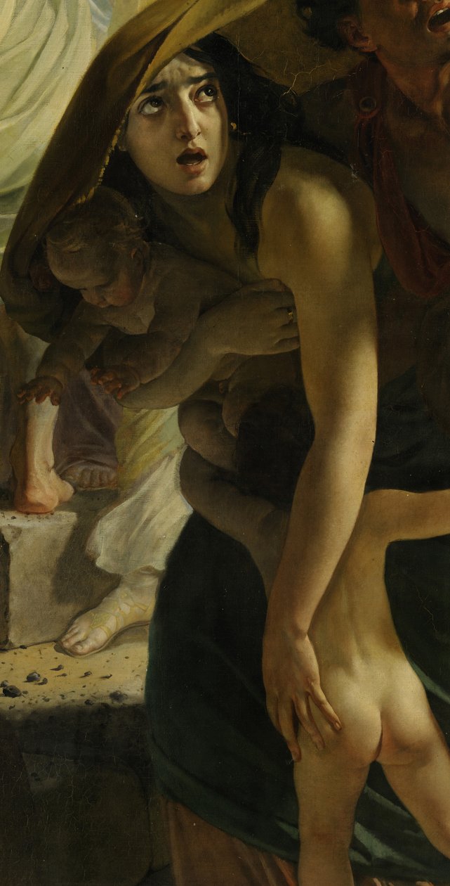 Den sidste dag i Pompeji (detaljer) af Karl Pavlovich Bryullov