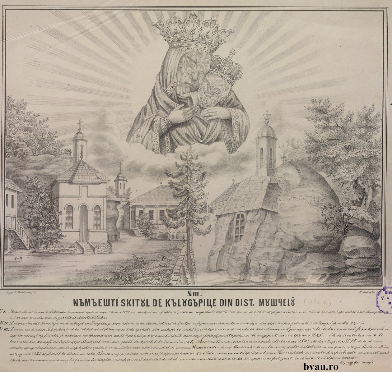 Nămăeşti kloster af Karl Danielis