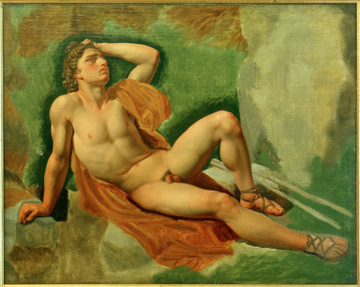 Landskab fra Trediveårskrigen af Carl Friedrich Lessing
