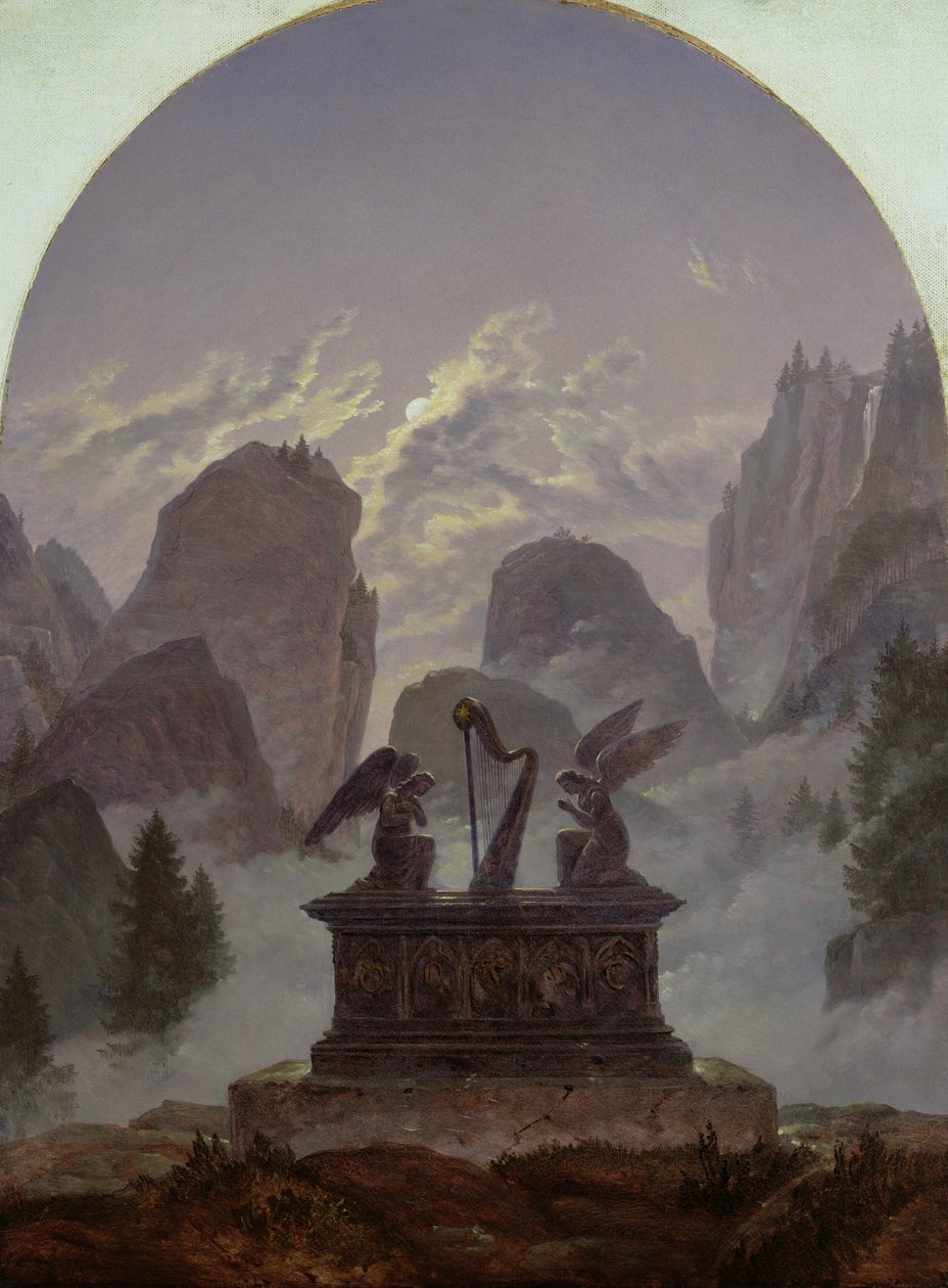 Goethe-monumentet af Karl Gustav Carus