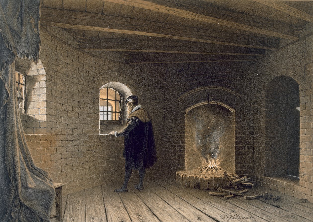 Fængsel for hertug John, søn af Gustav I, på Gripsholm, efter Eriks afsættelse, fra 