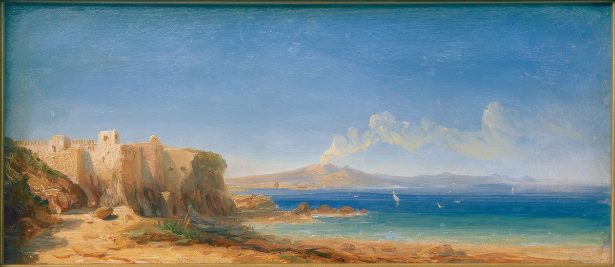 Napolibugten af Carl Blechen