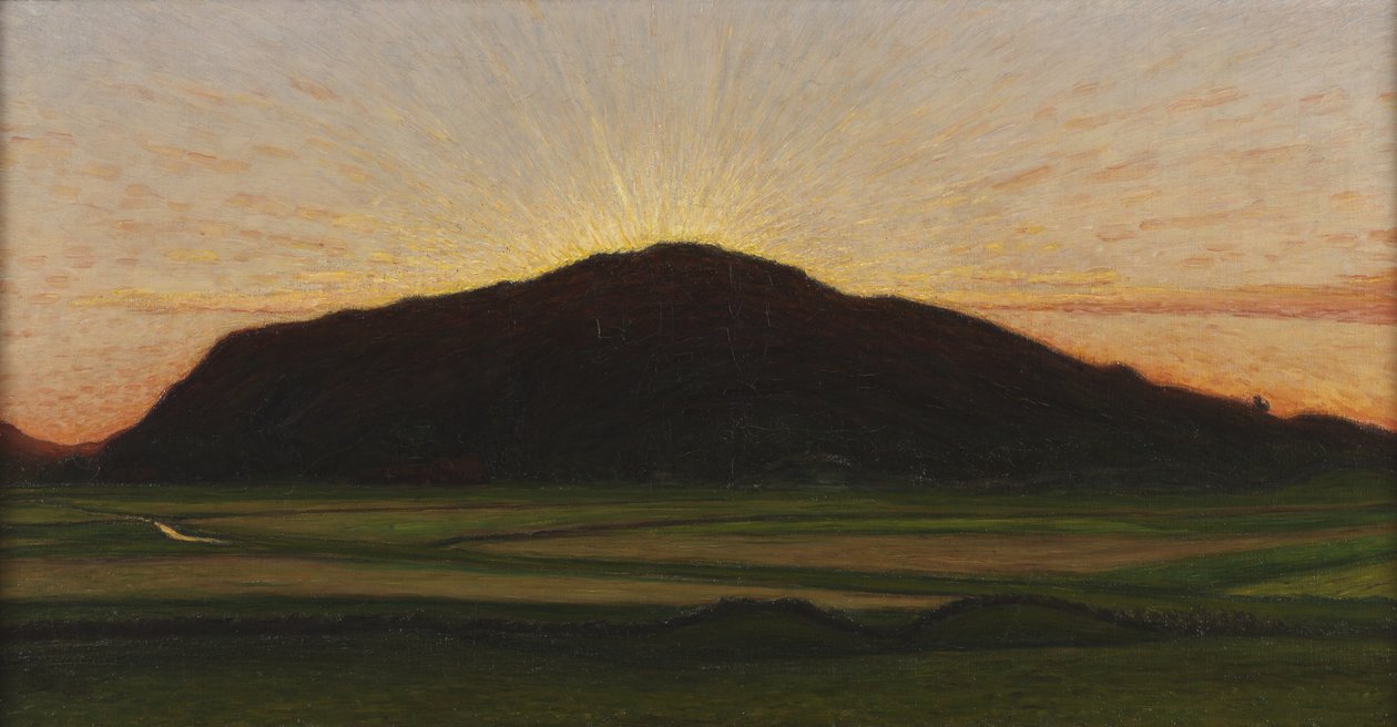 Efterglød, 1909 af Karl Fredrick Nordstrom
