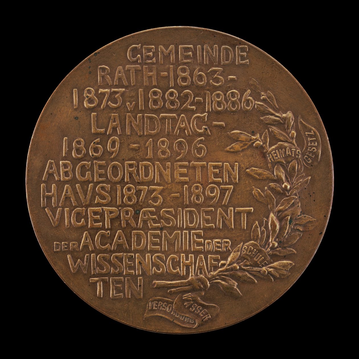 Indskrift [omvendt], 1897. af Karl Gindra