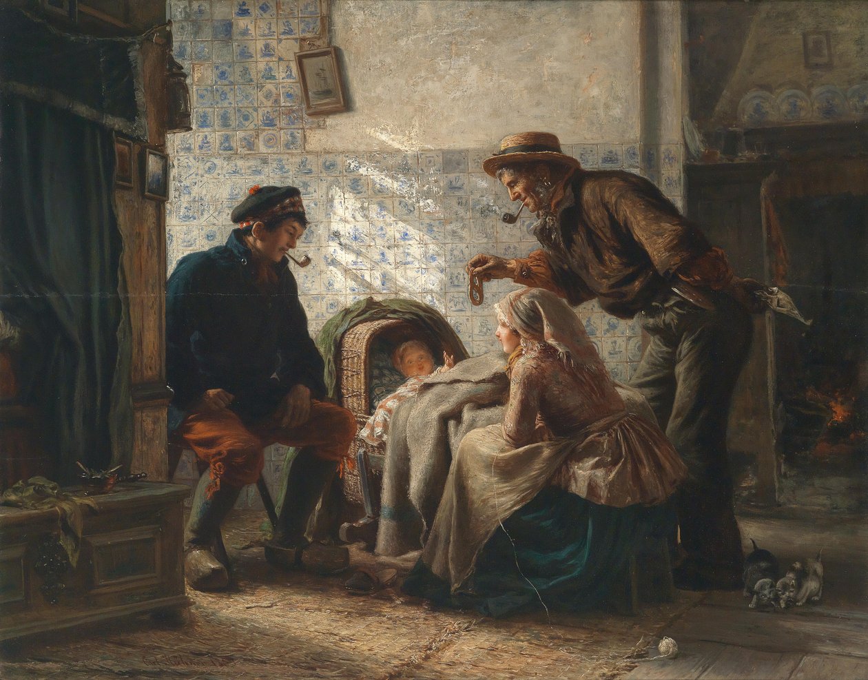 Ved vuggen af Karl Hübner